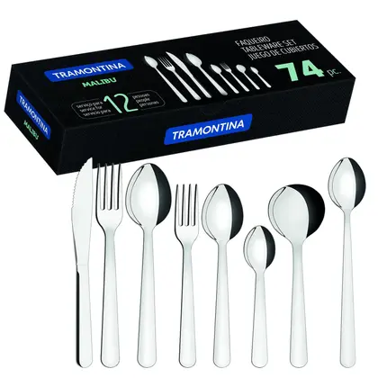 faqueiro Tramontina 74 pçs